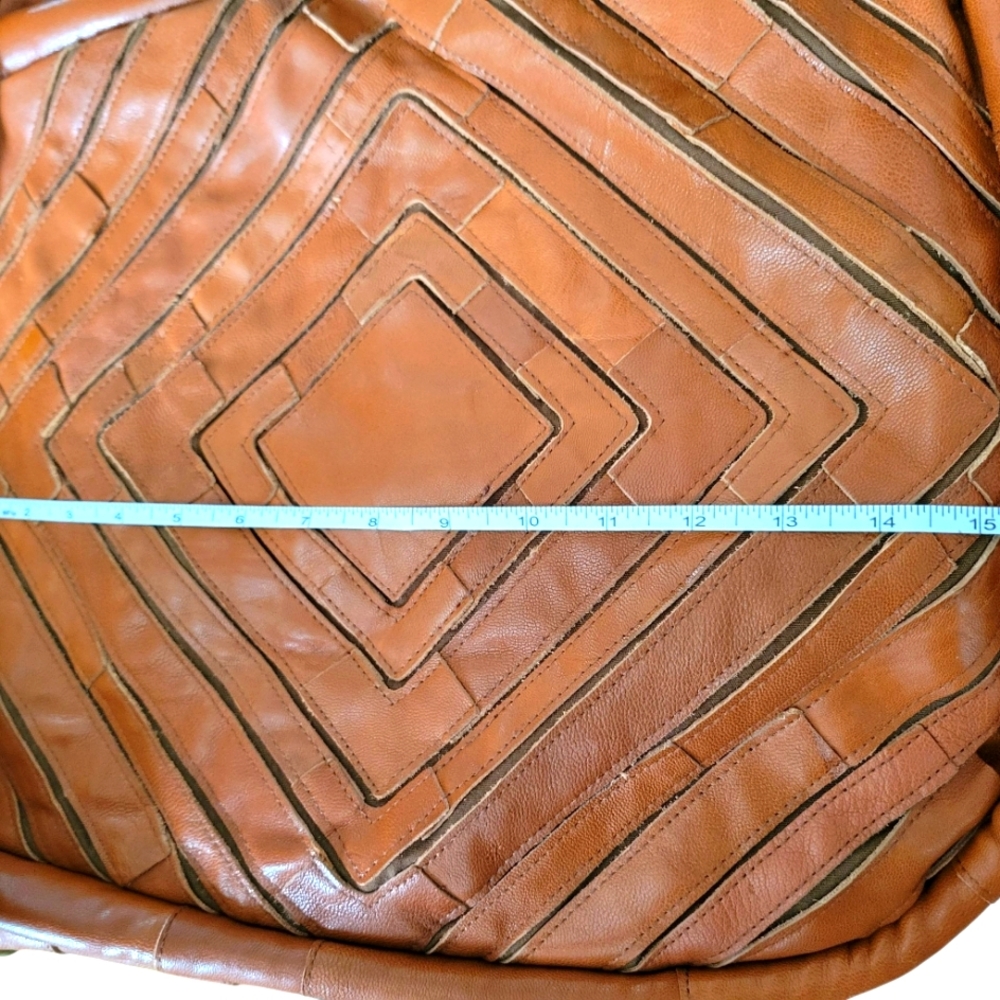 Lost & Found Leather Patchwork Tote - image 5